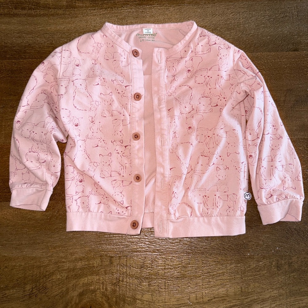 Pink Kids Button-Up Shirt